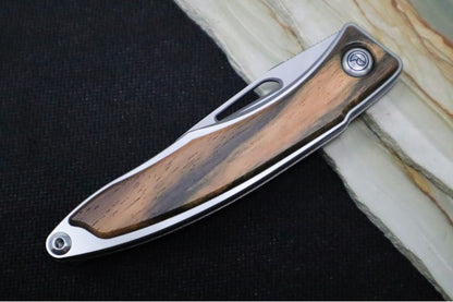 Chris Reeve Knives Mnandi Gentleman's Knife - Macassar Wood Inlay (A3)