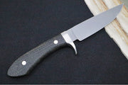 White River Knives Sendero Classic - Black Burlap Micarta Handle - Northwest Knives