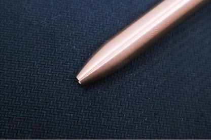 Tactile Turn Bolt Action Standard Pen - Copper Handle / Titanium Clip