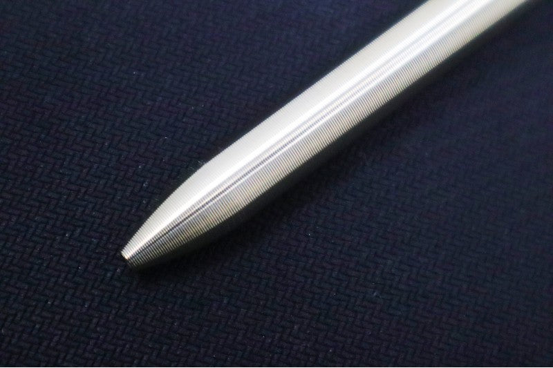 Tactile Turn Bolt Action Pen - Bronze Handle / Titanium Clip