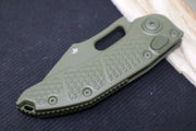 Microtech Stitch Auto - Wharncliffe OD Green Blade / OD Green Milled Aluminum Handle 169-1COD - Northwest Knives