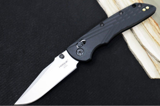Hogue Knives Deka - Black Polymer Handle / CPM-Magnacut Blade / ABLE Lock 24379