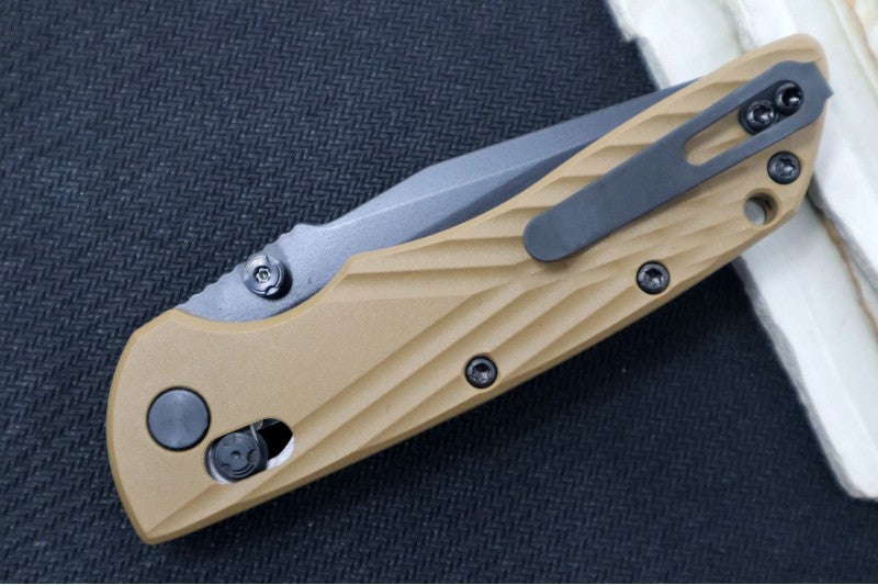 Hogue Knives Deka - FDE Polymer Handle / CPM-Magnacut Blade / ABLE Lock 24377