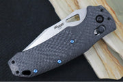 Hogue Knives SIG K320 Collector Series Folder - Black Carbon Fiber Handle / Tumbled Finished Tanto Blade 36390-LIM - Northwest Knives