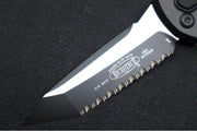 Microtech SOCOM Elite Auto Tactical - Full Serrated Tanto Black Blade / Black Chassis 161A-3T - Northwest Knives