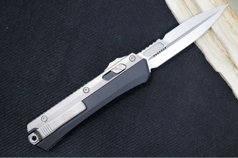 Microtech Glykon OTF Knife | Bayonet Blade | Nickel Boron Internals | Aluminum & Titanium Handle | Northwest Knives