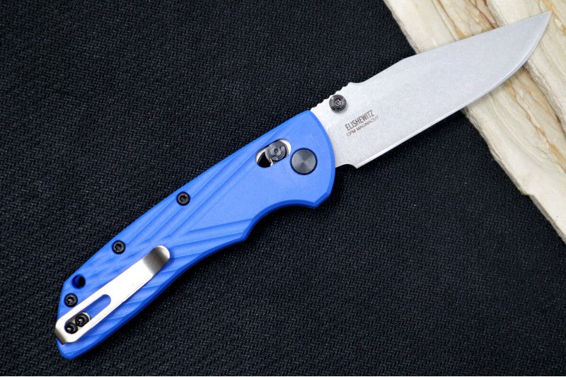 Hogue Knives Deka - Blue Polymer Handle / CPM-Magnacut Blade / ABLE Lock 24373 - Northwest Knives