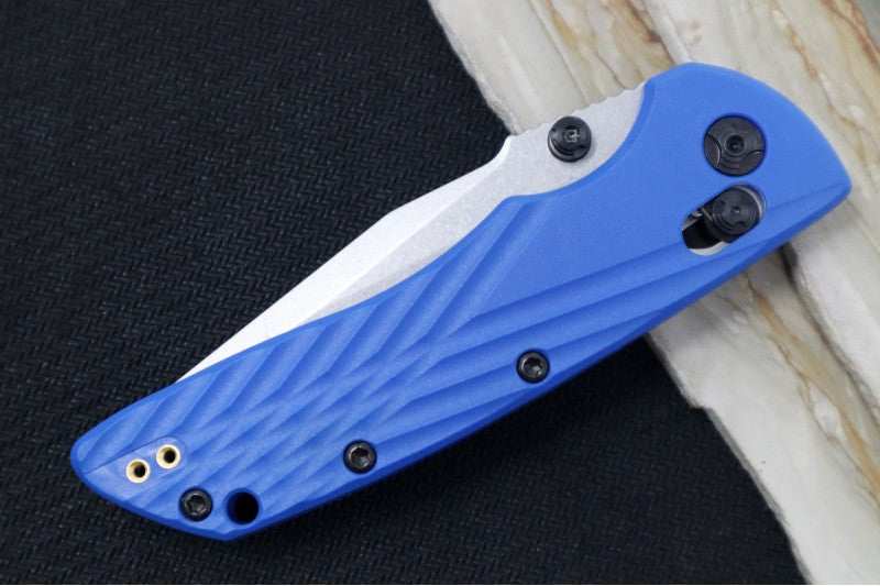 Hogue Knives Deka - Blue Polymer Handle / CPM-Magnacut Blade / ABLE Lock 24373