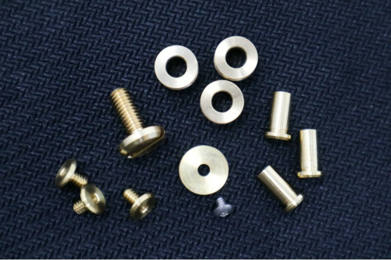 Hinderer Complete XM-18 3.0" Hardware Set - Brass