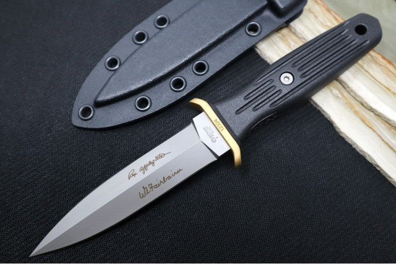 Boker Applegate-Fairbairn Boot Fixed Blade - 440C Steel / Dagger Blade / FRP Handle Scales 120546 - Northwest Knives