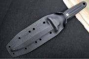 Boker Applegate-Fairbairn Combat II Fixed Blade - 440C Steel / Dagger Blade / Black Synthetic Handle Scales 120543AF - Northwest Knives