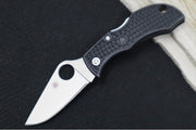 Spyderco ManBug- Black FRN Handle / VG10 Leaf Plain Edge Blade MBKP - Northwest Knives