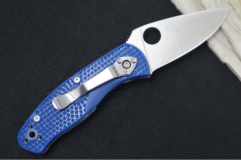 Spyderco Persistence - Blue FRN Handle / Satin Blade / CPM-S35VN - C136PBL - Northwest Knives