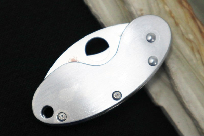 Spyderco Cricket - Stainless Steel Handle / Satin Blade / VG-10 Steel - C29P - Northwest Knives