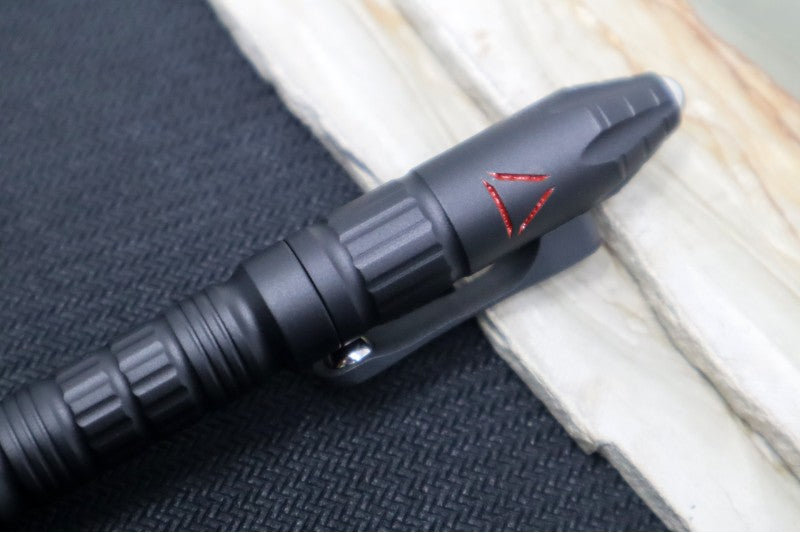 Heretic Knives Predator Thoth Pen - Aluminum Handle / Red Anodized Titanium Bolt H038-PRED