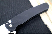 Pro Tech Malibu - Reverse Tanto / Mirror-Polished Blade / Black Textured Aluminum Handle 5208 - Northwest Knives