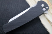 Pro Tech Malibu - Reverse Tanto / Mirror-Polished Blade / Black Textured Aluminum Handle 5208 - Northwest Knives