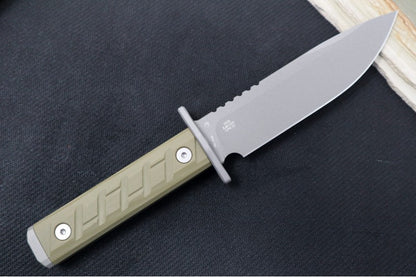 Zero Tolerance 0006 Fixed Blade - OD Green G-10 Handle / Clip Point Blade / CPM-3V Steel