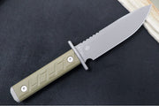 Zero Tolerance 0006 Fixed Blade - OD Green G-10 Handle / Clip Point Blade / CPM-3V Steel - Northwest Knives