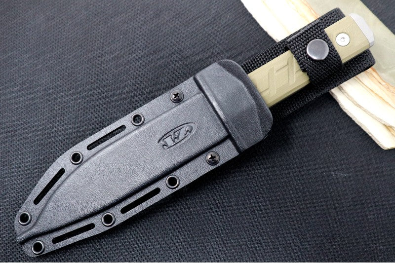 Zero Tolerance 0006 Fixed Blade - OD Green G-10 Handle / Clip Point Blade / CPM-3V Steel