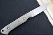 White River Knives Small Game - Black & Olive Drab Linen Micarta handle - Northwest Knives