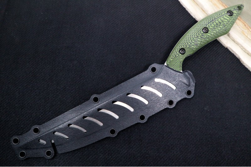 White River Step-Up Fillet 8" - Black/Green G-10 Handle / S35-VN Blade - Northwest Knives