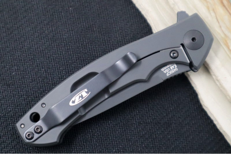 Zero Tolerance 0450CF Sinkevich Titanium Flipper - Carbon Fiber