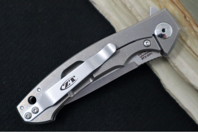 Zero Tolerance 0450 Sinkevich Titanium Flipper - Northwest Knives