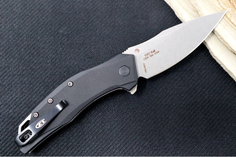 Zero Tolerance 0357 - CPM-S45VN Blade / Black G-10 Handle - Northwest Knives