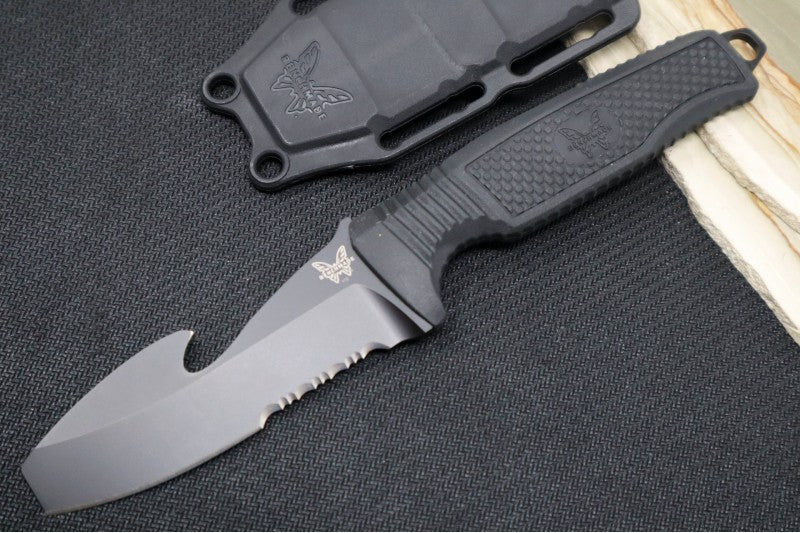 Benchmade 112SBK-BLK H2O- Fixed Blade Dive Knife - Northwest Knives