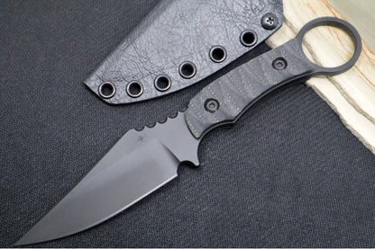 Toor Knives Vandal Shadow Black - Black KG Gunkote Blade / CPM-3V Steel / G-10 Handle / Kydex Sheath 35429346