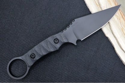 Toor Knives Vandal Shadow Black - Black KG Gunkote Blade / CPM-3V Steel / G-10 Handle / Kydex Sheath 35429346