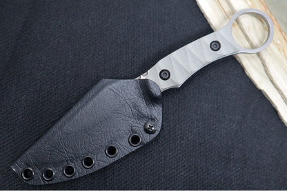 Toor Knives Vandal Stealth - Natural Finished Blade / CPM-3V Steel / G-10 Handle / Kydex Sheath