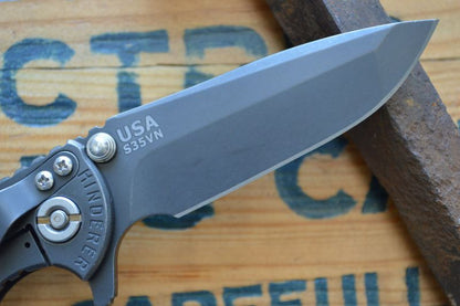 Rick Hinderer Knives XM-18 - 3.0" Battle Black Spanto Blade - Black G10 - Northwest Knives