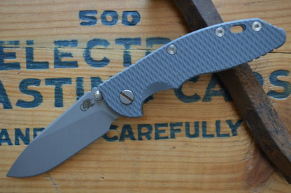 Rick Hinderer Knives XM-18 - 3.5" Stonewashed Slicer Blade - Non Flipper - Northwest Knives