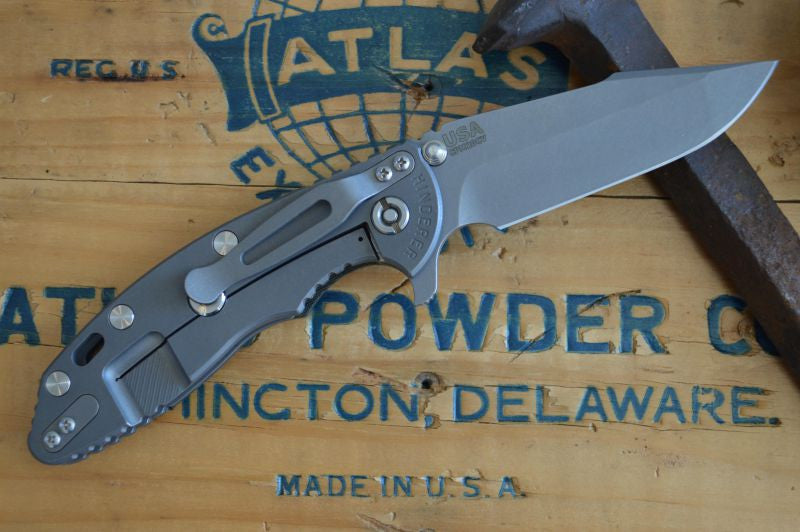 Rick Hinderer Knives XM-18 - 3.5" Spanto Blade - Working Finish - Northwest Knives