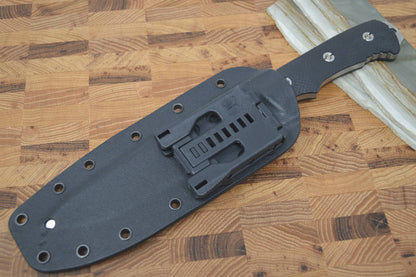 Rick Hinderer Knives 7" Fieldtac / Stonewash Blade / Black G10 Handle - Northwest Knives