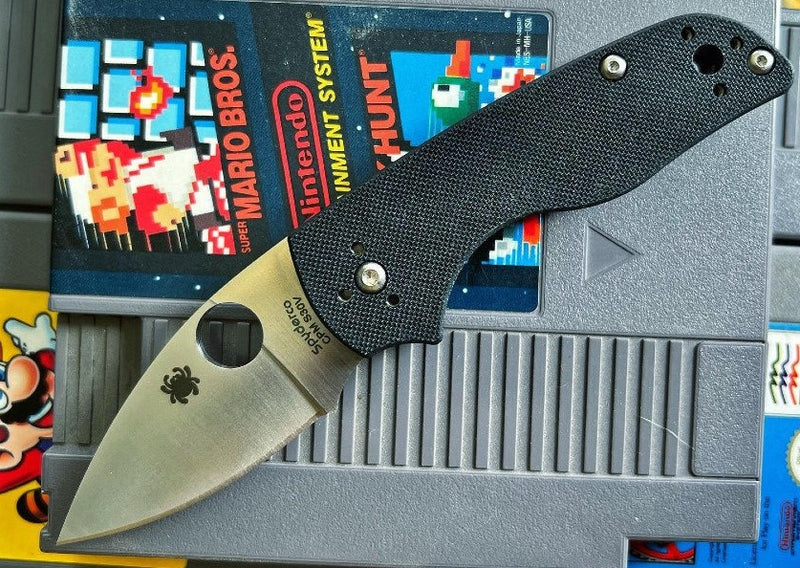 Spyderco Lil Native Slip-It - Black G10 / Satin CPM-S30V Blade C230NLGP - Northwest Knives