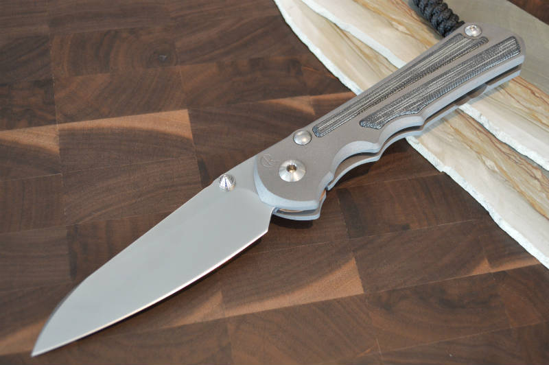 Chris Reeve Knives Large Inkosi - Insingo Blade - Black Micarta Inlay - Northwest Knives