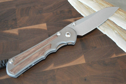 Chris Reeve Knives Large Inkosi - Insingo Blade - Canvas Micarta Inlay - Left Hand - Northwest Knives