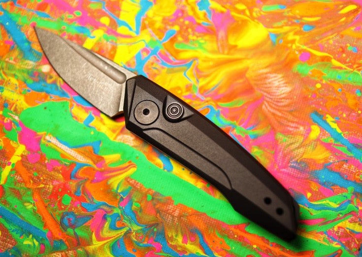 Kershaw Launch 9 Knife With Black Anodized Aluminum Handle &  Drop Point Blade | Northwest Knives
