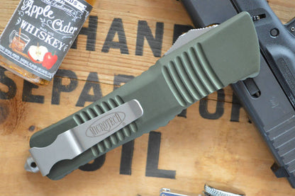 Microtech Combat Troodon OTF - Double Edge / Stonewash Blade - 142-10OD - Northwest Knives