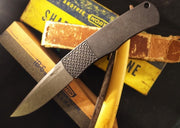 Pro Tech "Whiskers" Auto - Black Aluminum Handle / Stonewash Finish / 154-CM Steel / Drop Point Blade BR-1.3 - Northwest Knives