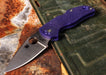 Satin Blade & Dark Blue Handle For Spyderco Native 5 | Northwest Knives