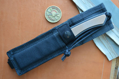 Spartan Blades Phrike Fixed Blade - Black Blade & Tan G10 - Northwest Knives