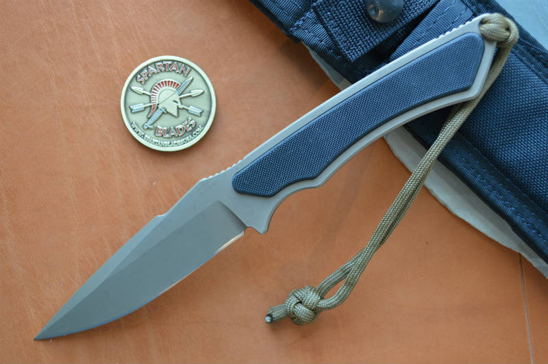 Spartan Blades Phrike Fixed Blade - Tan Blade & Black G10 - Northwest Knives