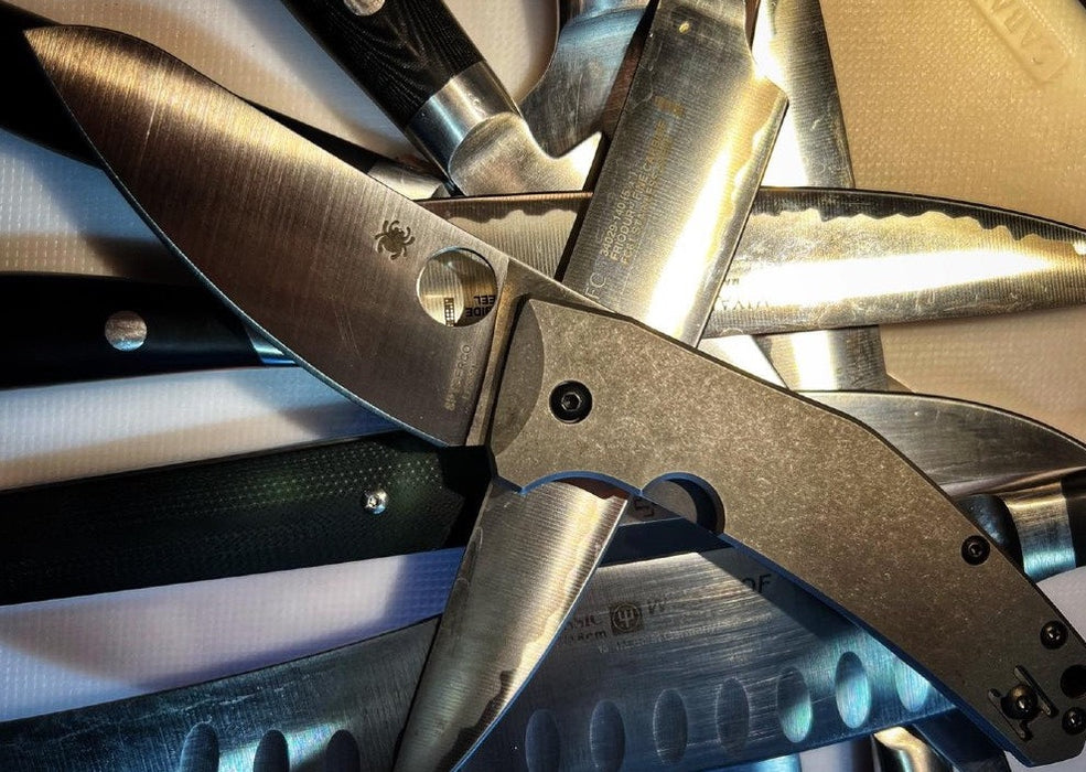 Spyderco Spydie Chef - Titanium Handle / Satin LC200N Blade - C211TIP