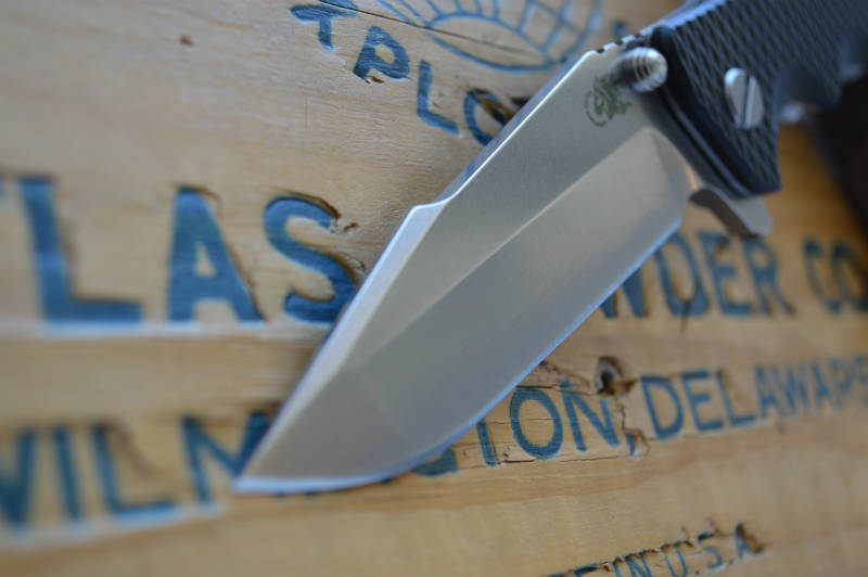 Rick Hinderer Knives Eklipse Gen 2 - Harpoon Spanto - Stonewash - Black G10 - Northwest Knives