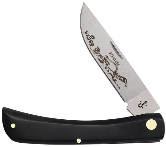 Case Knives Sod Buster - Skinner Blade / Tru-Sharp Stainless Steel / Jet-Black Synthetic Handle 00092