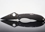 Spyderco Endura 4 - Titanium Handle / Damascus Blade - C10TIPD - Northwest Knives